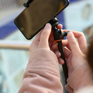 Phoneographer selfie stick